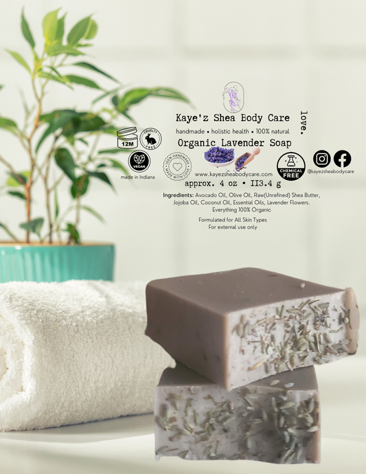 Organic Lavender Soap